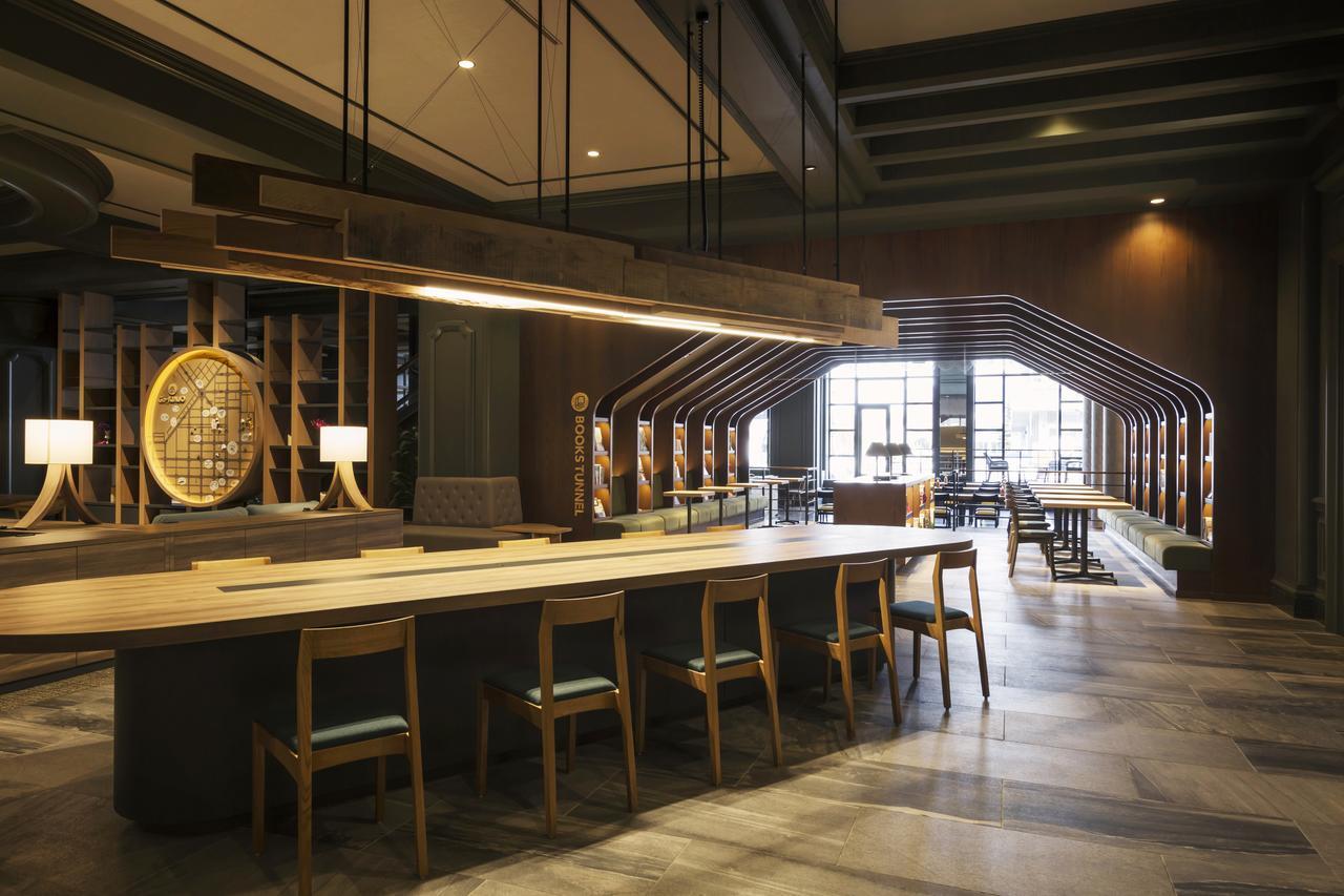 Omo7 Asahikawa By Hoshino Resorts Екстериор снимка The interior of the library